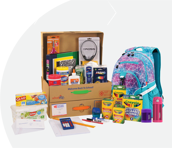 45 Piece School Supply Kit ($16.00/Kit-12/Case) – ELD APPAREL LLC